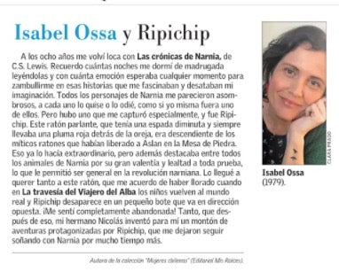 Isabel Ossa y Ripichip